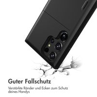 imoshion Backcover mit Kartenfach Samsung Galaxy S23 Ultra - Schwarz