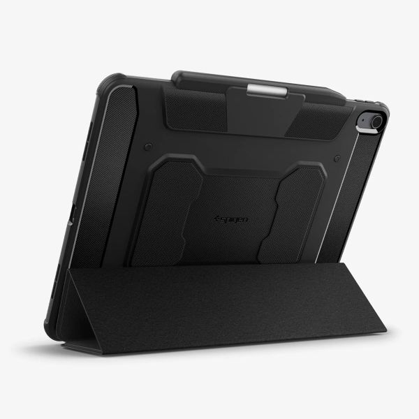 Spigen Rugged Armor Pro Klapphülle iPad Air 13 Zoll (2024) M2 - Black