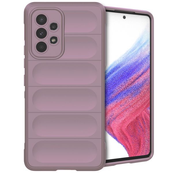 imoshion EasyGrip Back Cover für das Samsung Galaxy A53 - Violett