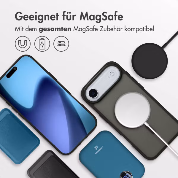 imoshion Color Guard Back Cover mit MagSafe Apple iPhone Air - Schwarz