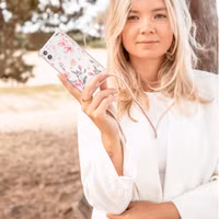 imoshion Design Hülle mit Band Samsung Galaxy S20 - Blossom Watercolor