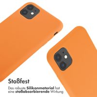 imoshion SilikonHülle mit Band Apple iPhone 11 - Orange