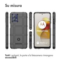 imoshion Rugged Shield Backcover Motorola Moto G73 - Schwarz