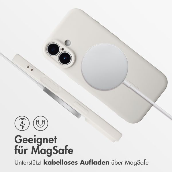 imoshion Color Back Cover mit MagSafe Apple iPhone 17 - Beige