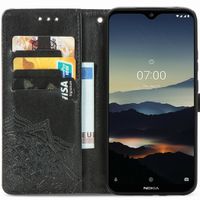 imoshion Mandala Klapphülle Nokia 3.4 - Schwarz