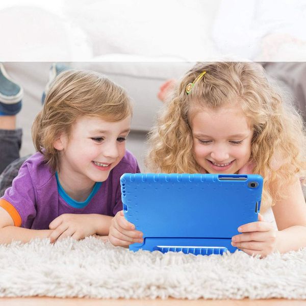 Schutzhülle mit Handgriff kindersicher Samsung Galaxy Tab E 9.6 - Blau