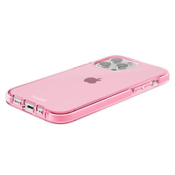 Holdit Seethru Case für das iPhone 14 Pro - Bright Pink