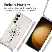 imoshion Design Hülle mit Band Samsung Galaxy S23 Plus - Sandstone Dandelion