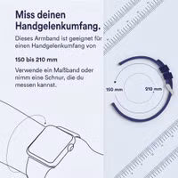 imoshion Nylonarmband -   Universelle 20 mm Anschluss - Indigo