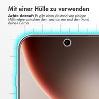 Accezz Screen Protector aus gehärtetem Glas Oppo Find X9