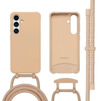 imoshion Color Rückabdeckung mit abnehmbarem Handykette und MagSafe Samsung Galaxy S24 / S25 - Beige