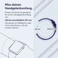 Apple Nike Sport Armband für  Apple Watch | 44/45/46/49 mm - Größe M/L - Blue Flame