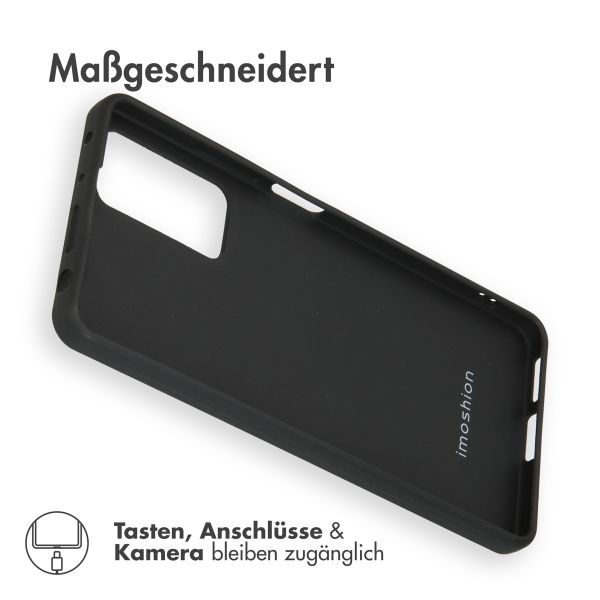 imoshion Color TPU Hülle für das Xiaomi Redmi Note 11 Pro - Schwarz