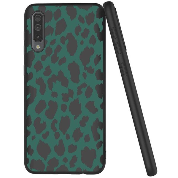 imoshion Design Hülle Galaxy A50 / A30s - Leopard - Grün / Schwarz