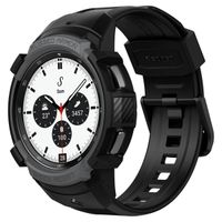 Spigen Rugged Armor™ Pro Case für die Samsung Galaxy Watch 4 - 42 mm - Charcoal Gray