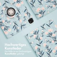 imoshion 360° drehbare Design Klapphülle Apple iPad Pro 12.9 (2018/2020/2021/2022) - Flowers