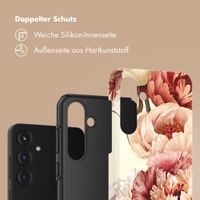 Selencia Vivid Back Cover Samsung Galaxy S25 FE - Vintage Peony