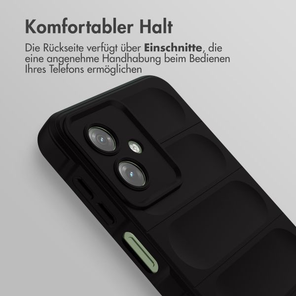 imoshion EasyGrip Back Cover für das Motorola Moto G54 - Schwarz