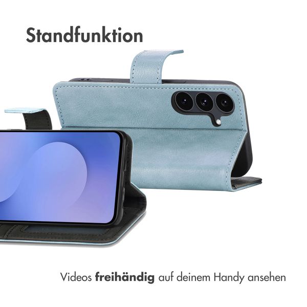 imoshion Luxuriöse Klapphülle Samsung Galaxy S25 FE - Hellblau