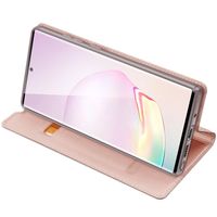 Dux Ducis Slim TPU Klapphülle für Samsung Galaxy Note 20 - Roségold