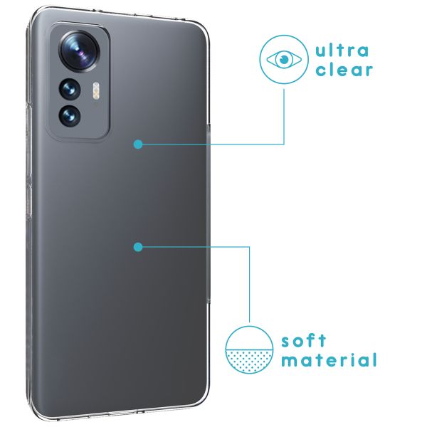 imoshion Gel Case Xiaomi 12 Lite - Transparent