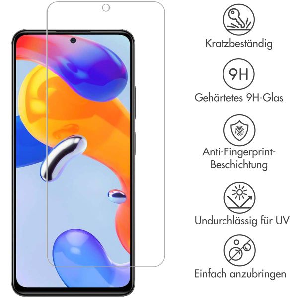 Selencia Displayschutz aus gehärtetem Glas für das Xiaomi Poco F4 GT 5G