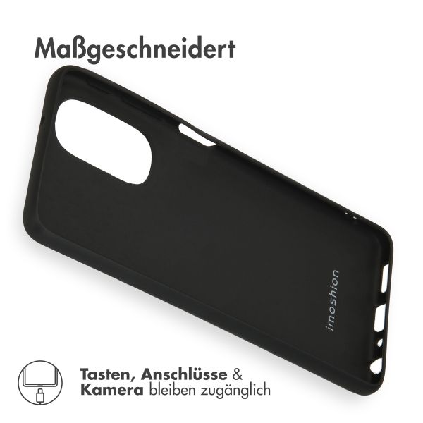 imoshion TPU Color Cover Motorola Moto G51 - Schwarz