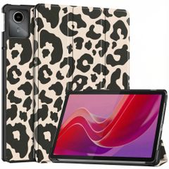 imoshion Design Trifold Klaphülle Lenovo Tab M11 - Leopard