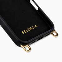 Selencia Rivièra Backcover mit MagSafe mit abnehmbaren Haken Apple iPhone 16 Pro Max - Velvet Black