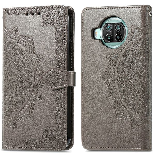 imoshion Mandala Klapphülle Xiaomi Mi 10T Lite - Grau