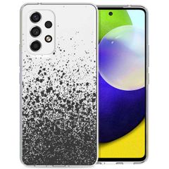 imoshion  Design Hülle für das Samsung Galaxy A53 - Splatter Black