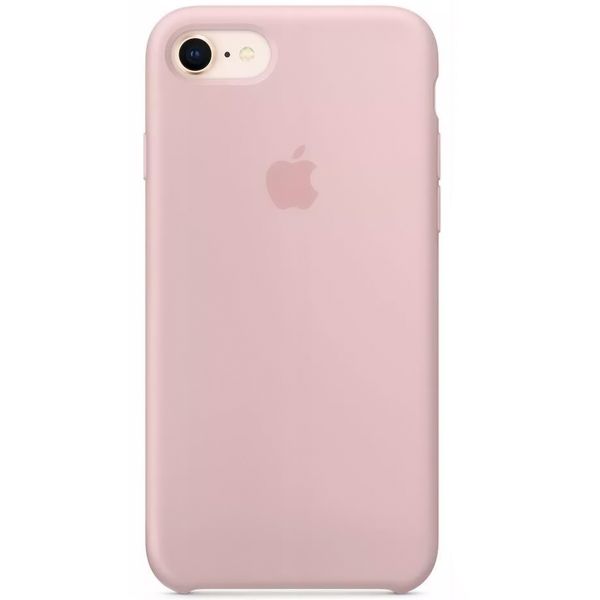 Apple Silikon-Case für das iPhone SE (2022 / 2020) / 8 / 7 - Pink Sand