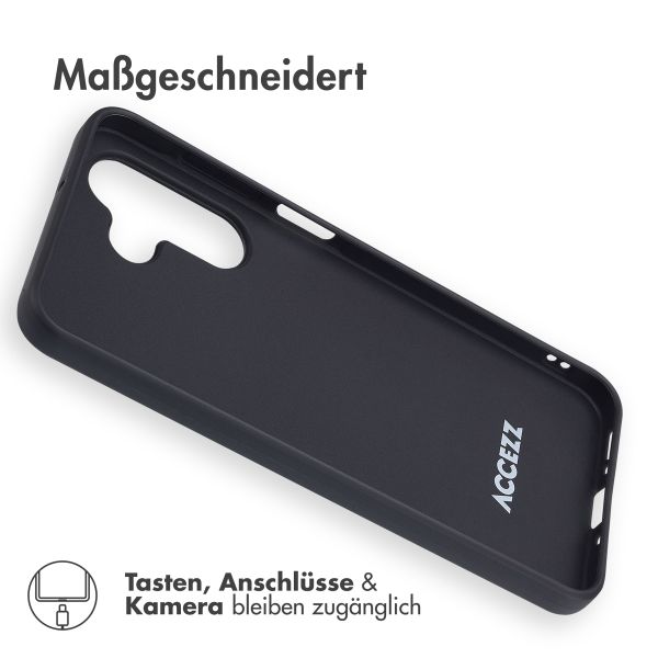 Accezz Color TPU Hülle Samsung Galaxy A26 - Schwarz