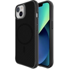 imoshion Rugged Hybrid Carbon Case mit MagSafe Apple iPhone 13 - Schwarz