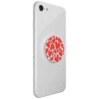 PopSockets iMoshion PopGrip - Red Hearts - White