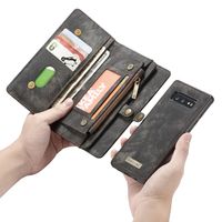 CaseMe Luxuriöse 2-in-1-Portemonnaie-Klapphülle Leder für Galaxy S10e