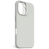 Decoded Silikon-Case MagSafe für das iPhone 16 - Stone Grey