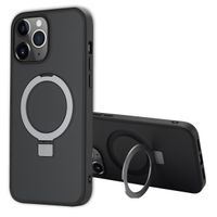 Accezz Ring Stand Backcover mit MagSafe für das iPhone 13 Pro Max - Schwarz