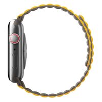 Uniq Revix doppelseitiges Armband für das  Apple Watch Series 1 t/m 11 / SE / Ultra (44/45/46/49 mm) - Mustard / Khaki