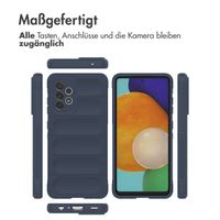 imoshion EasyGrip Back Cover für das Samsung Galaxy A52(s) (5G/4G) - Dunkelblau