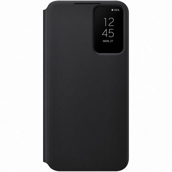 Samsung Original Clear View Cover Klapphülle für das Galaxy S22 Plus - Black