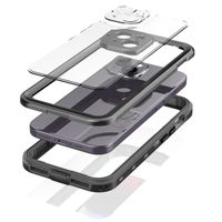 Redpepper Dot Plus Waterproof Case für das Apple iPhone 15 - Schwarz