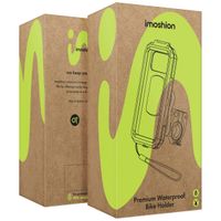 imoshion Premium-Fahrradhalter spritzwassergeschützt - stabile Gehäuse - Schwarz