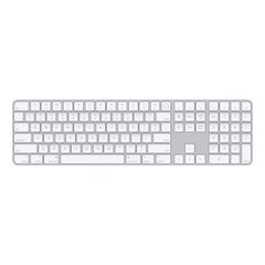 Apple Magic Keyboard mit Numerisches Tastenfeld und Touch ID - Kabellose Tastatur - QWERTY / US - Weiß