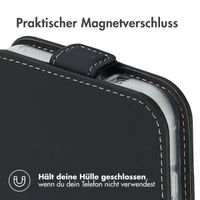 Accezz Flip Case Samsung Galaxy S24 FE - Schwarz