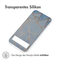 imoshion Design Hülle Google Pixel 8a - Blue Graphic