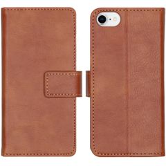 imoshion Luxuriöse Klapphülle Apple iPhone SE (2022 / 2020) / 8 / 7 / 6(s) - Braun