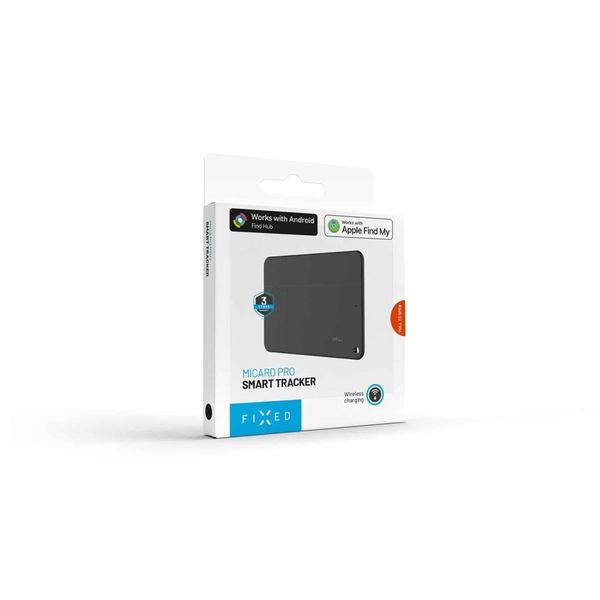 Fixed MiCard Pro - Bluetooth-Tracker - Geeignet für Apple und Android - Schwarz