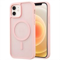 imoshion Color Guard Back Cover mit MagSafe Apple iPhone 12 (Pro) - Hellrosa