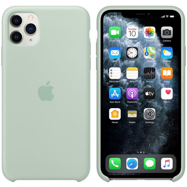 Apple Silikon-Case für das Apple iPhone 11 Pro Max - Beryl